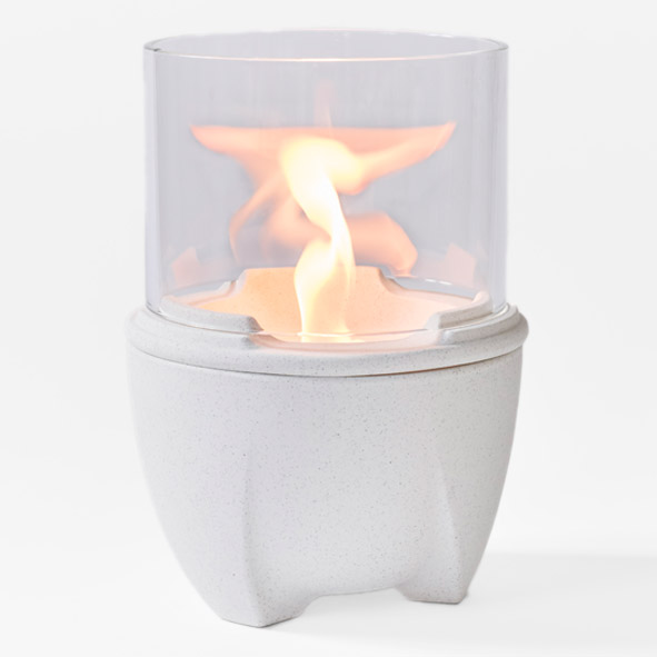 Outdoor Albicium with Glass Hood Outdoor Albicium mit Lichtglas